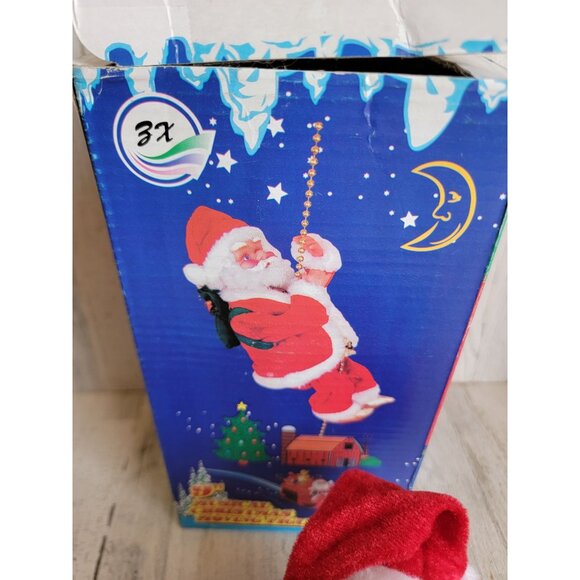 Vintage climbing animated Santa Claus Xmas home decor Bell - Picture 8 of 8